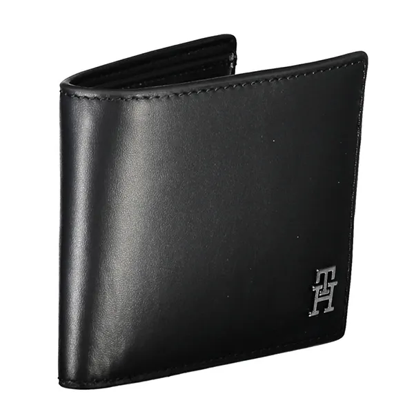 Ví Nam Tommy Hilfiger Men's Leather Wallet AM0AM11271_NERO_BDS Màu Đen - Túi xách - Vua Hàng Hiệu