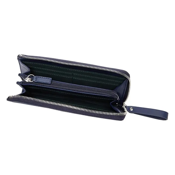 Ví Nữ Lacoste Women's Daily Lifestyle Zip Wallet NF4374DB 021 Màu Xanh Navy