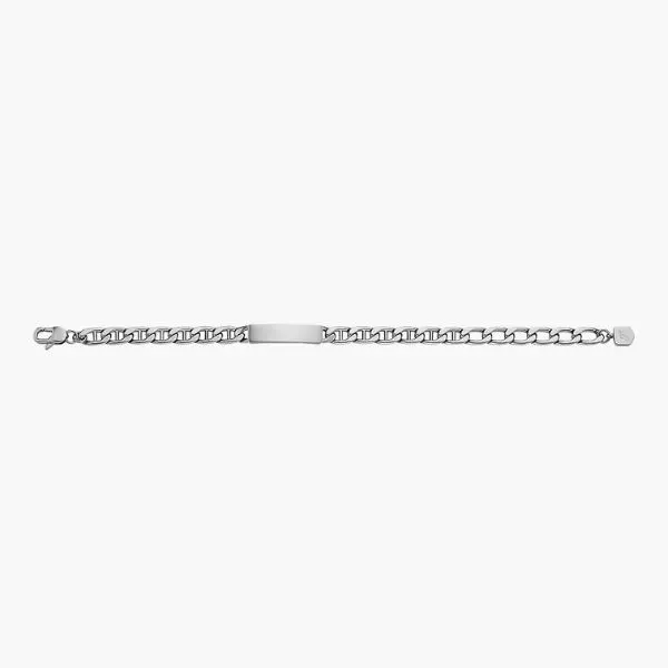 Vòng Đeo Tay Nam Fossil Bracelet JF04823040 Màu Bạc