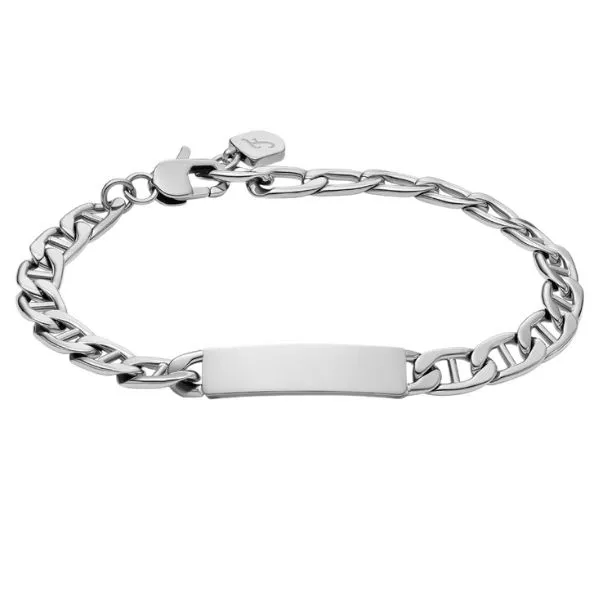 Vòng Đeo Tay Nam Fossil Bracelet JF04823040 Màu Bạc