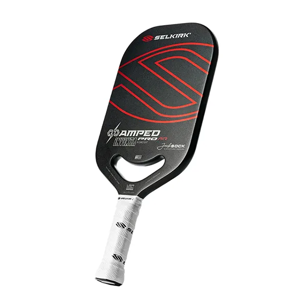 Vợt Pickleball Amped Pro Air Invikta Jack Sock Màu Đen Đỏ - Pickleball - Vua Hàng Hiệu