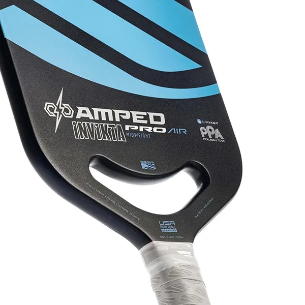 Vợt Pickleball Selkirk Amped Pro Air Invikta Ppa Màu Đen Xanh