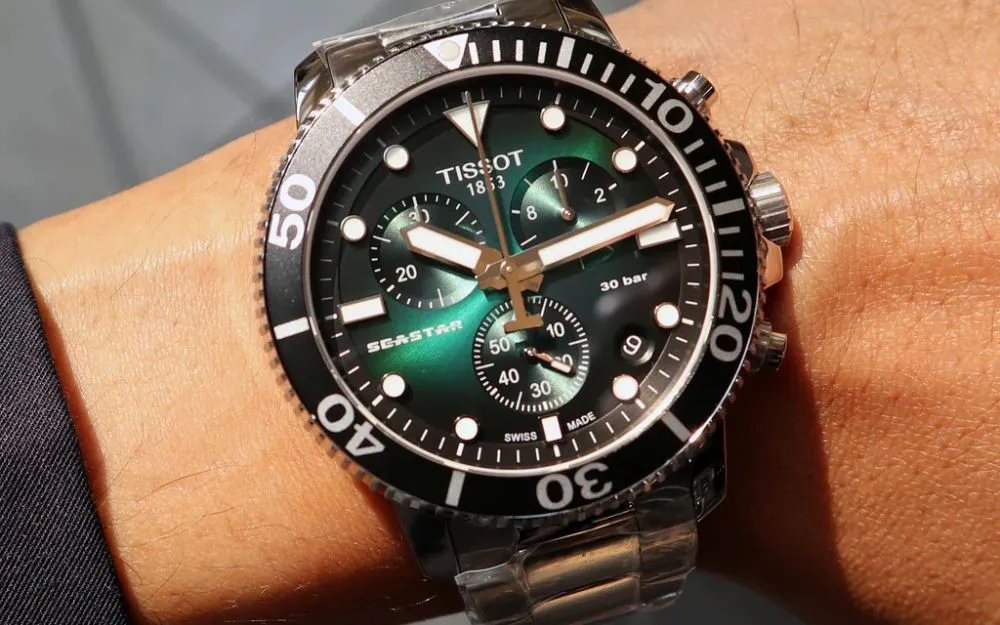 Đồng hồ Tissot Quartz Chronograph (Máy pin bấm giờ thể thao) - 1