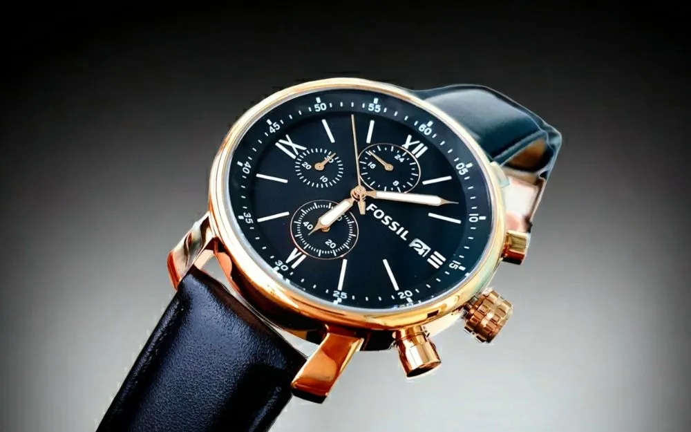 Đồng hồ Fossil Quartz Chronograph (Máy pin bấm giờ thể thao) - 1