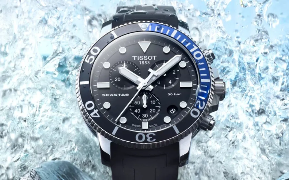 Đồng hồ Tissot Quartz Chronograph (Máy pin bấm giờ thể thao) - 3
