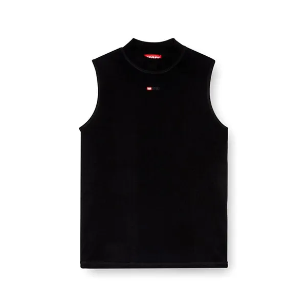 Áo Ba Lỗ Nữ Diesel T-Mokky-Sl-Microdiv A103970BLAN 9XX Màu Đen Size M