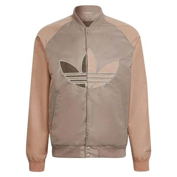 Áo Bomber Adidas CLGT Jacket HP0429 Màu Be Đậm Size L (Form Âu) - Thời trang - Vua Hàng Hiệu
