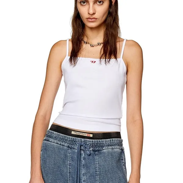 Áo Hai Dây Nữ Diesel A051070EJAI100 Màu Trắng Size S - Thời trang - Vua Hàng Hiệu