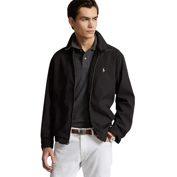 Áo Khoác Nam Ralph Lauren Bi-Swing Jacket Màu Đen Size S - Thời trang - Vua Hàng Hiệu