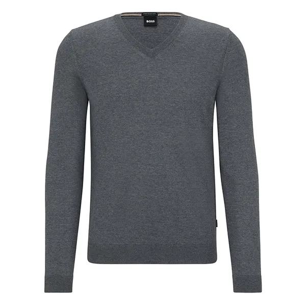 Áo Len Nam Hugo Boss 50468261 030 Màu Xám Size L