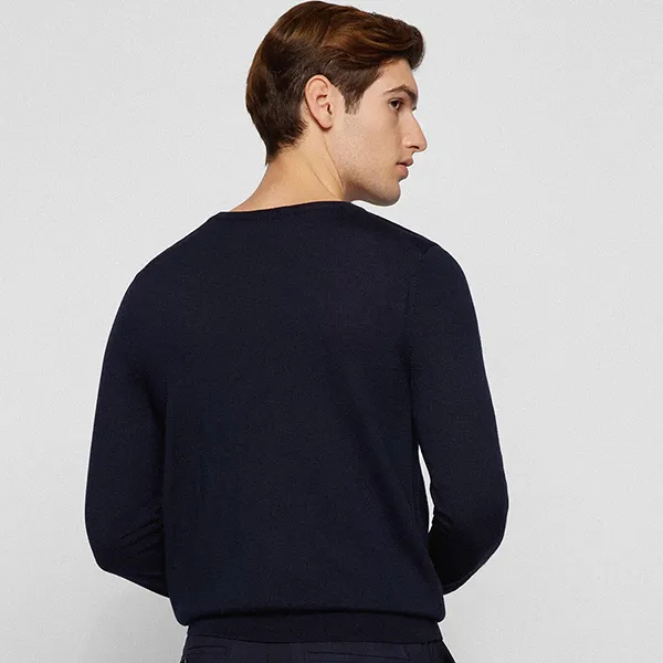 Áo Len Nam Hugo Boss 50468261 404 Màu Xanh Navy Size S