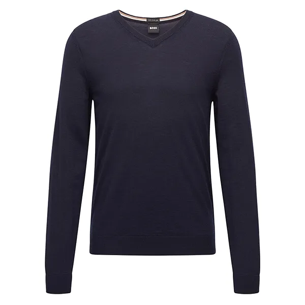 Áo Len Nam Hugo Boss 50468261 404 Màu Xanh Navy Size S