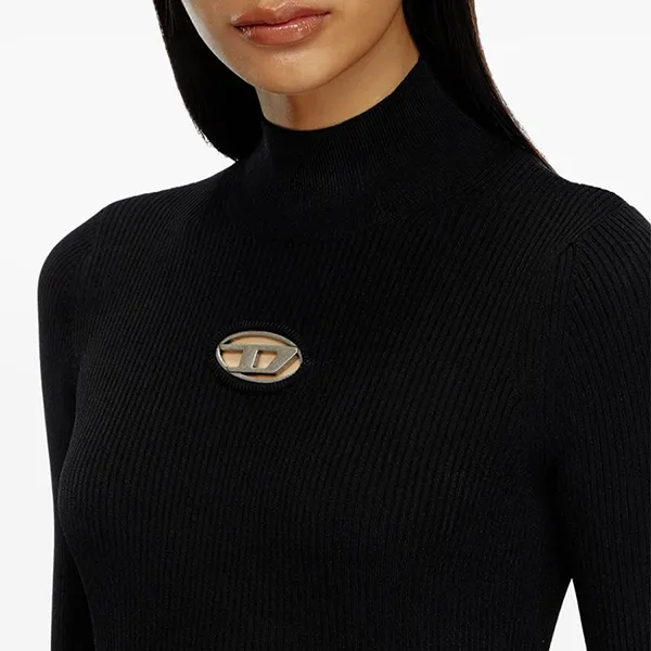 Áo Len Nữ Diesel M-Valari-Tn Sweater A141870DLAX9XX Màu Đen Size S