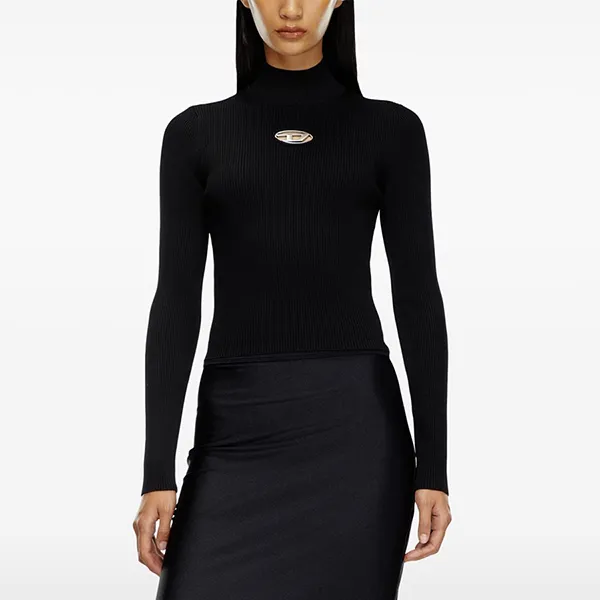 Áo Len Nữ Diesel M-Valari-Tn Sweater A141870DLAX9XX Màu Đen Size S