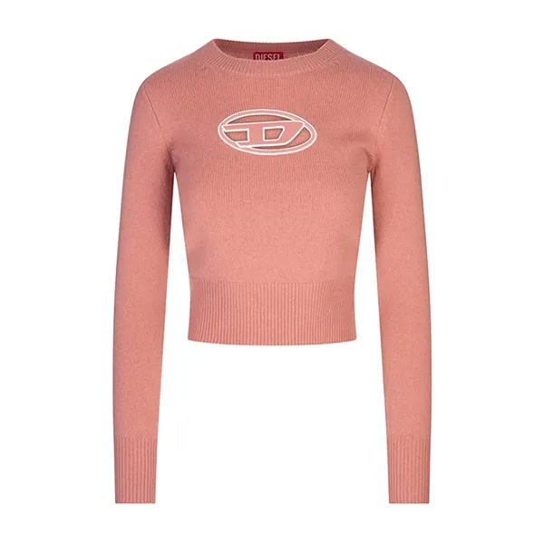 Áo Len Nữ Diesel Pink M Areesa Pullover Pink A067120KCAE3BU Màu Hồng Đất Size XS