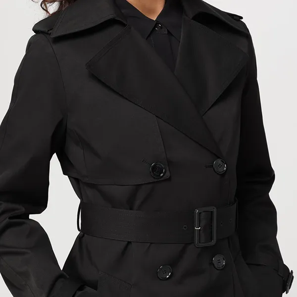 Áo Măng Tô Nữ Hugo Boss Trench Conry Regular Fit 50489115 001 Black Màu Đen Size 38 - Thời trang - Vua Hàng Hiệu