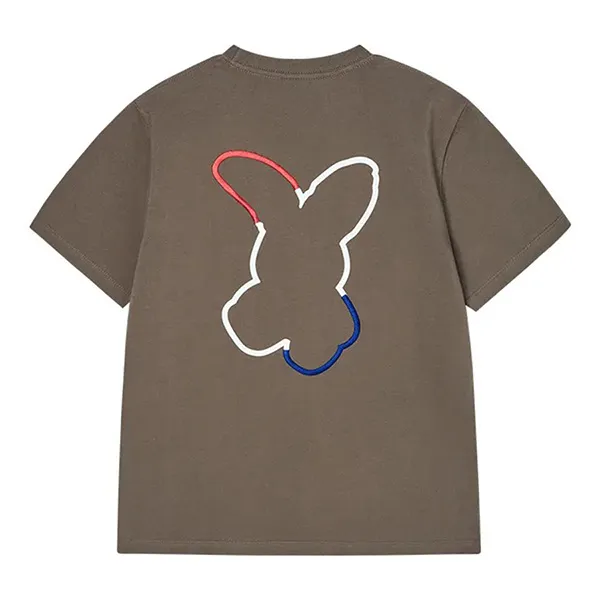Áo Phông Nữ Acmé De La Vie ADLV French Rabbit Silhouette Woman Tshirt Màu Nâu - Thời trang - Vua Hàng Hiệu