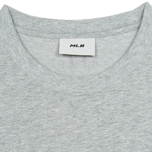 Áo Phông MLB Basic Street Logo Over Fit Tshirt Boston Red Sox 3ATSB0353-43MGS Màu Xám