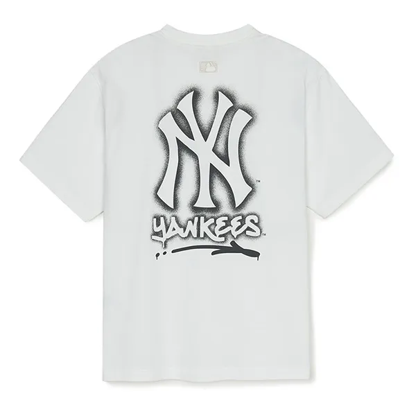 Áo Phông MLB Basic Street Logo Over Fit Tshirt New York Yankees 3ATSB0353-50WHS Màu Trắng Size S - Thời trang - Vua Hàng Hiệu