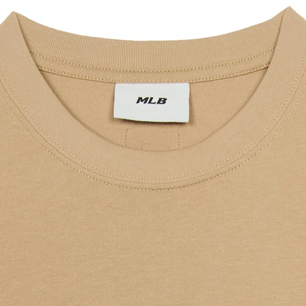 Áo Phông MLB Classic Monogram Big Lux Over Fit T-Shirts Boston Red Sox 3ATSM0653-43BGL Màu Be Nhạt - Thời trang - Vua Hàng Hiệu