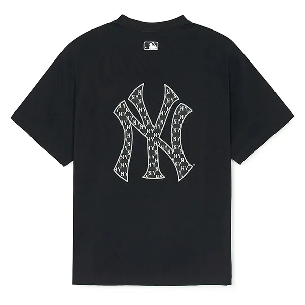Áo Phông MLB Classic Monogram Big Lux Over Fit T-Shirts New York Yankees 3ATSM0653-50BKS Màu Đen - Thời trang - Vua Hàng Hiệu