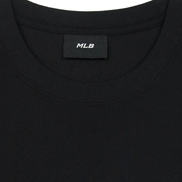 Áo Phông MLB Denimlike Monogram Big Lux Over Fit Tshirt New York Yankees 3ATSM0953-50BKS Màu Đen