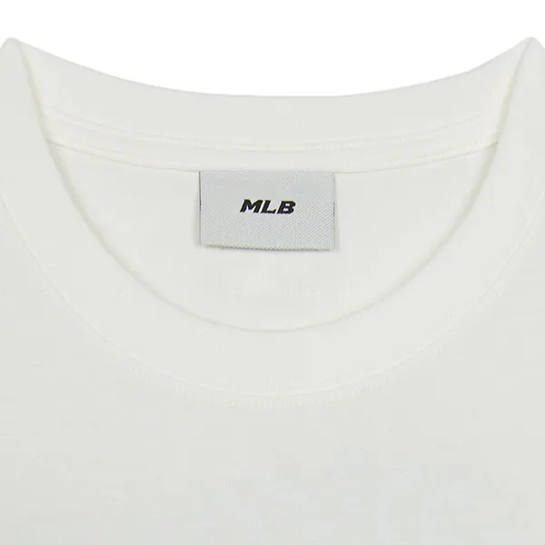 Áo Phông MLB Denimlike Monotive Over Fit Tshirt New York Yankees 3ATSM1053-50IVS Màu Ivory