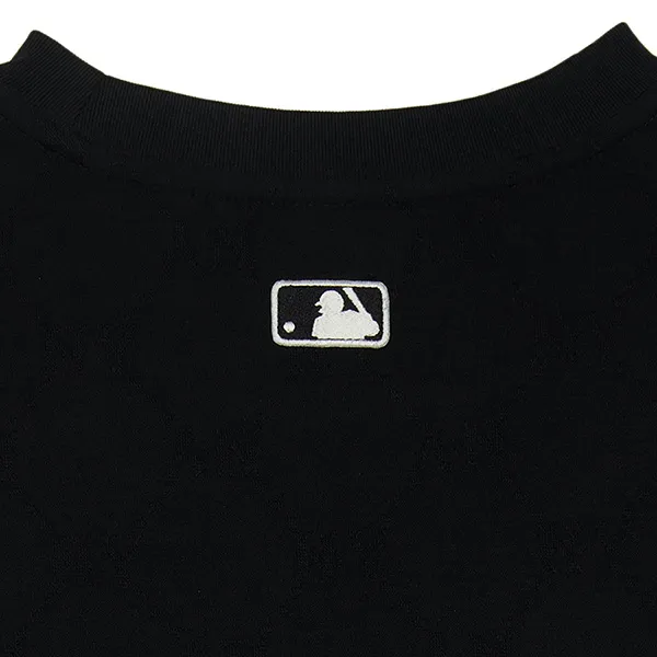 Áo Phông MLB Dia Monogram Tonal Jacquard Over Fit Tshirt New York Yankees 3ATSM1353-50BKS Màu Đen Size L