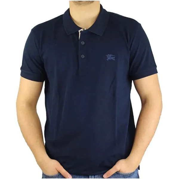 Áo Polo Nam Burberry BU1001005 Màu Xanh Than Size XL