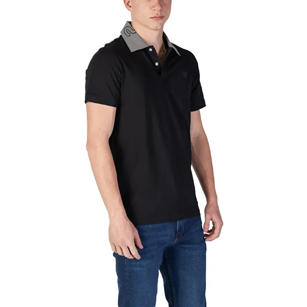 Áo Polo Nam Guess M5GP66 J1314 Màu Đen Size S - Thời trang - Vua Hàng Hiệu