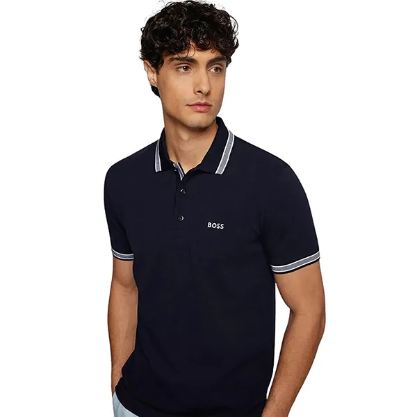 Áo Polo Nam Hugo Boss Paddy 50469055 402 Màu Xanh Navy Size S