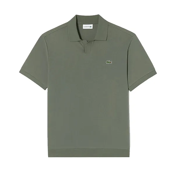 Áo Polo Nam Lacoste Men's Regular Fit PH187E BMY Màu Xanh Rêu Size 5 - Thời trang - Vua Hàng Hiệu