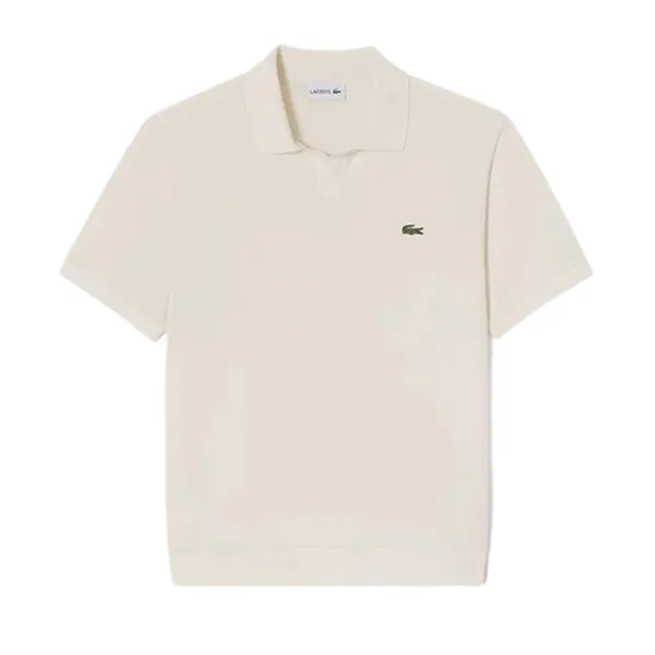 Áo Polo Nam Lacoste Men's Regular Fit PH187E XFJ Màu Kem Size 4