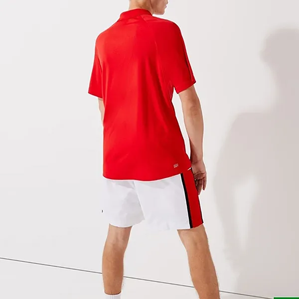Áo Polo Nam Lacoste Men's Regular Fit UV Protect Golf DH3201 51 WTU Màu Đỏ Size S