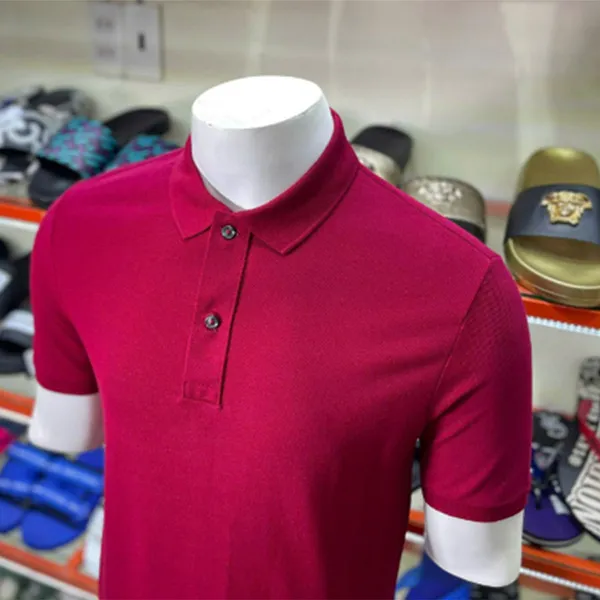 Áo Polo Nam Lacoste PH1245 51 476 Màu Đỏ Hồng Size M - Thời trang - Vua Hàng Hiệu