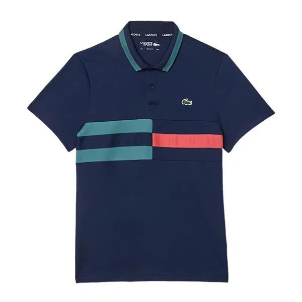 Áo Polo Nam Lacoste Polo DH8335 ISJ Màu Xanh Đậm Size 2 - Thời trang - Vua Hàng Hiệu