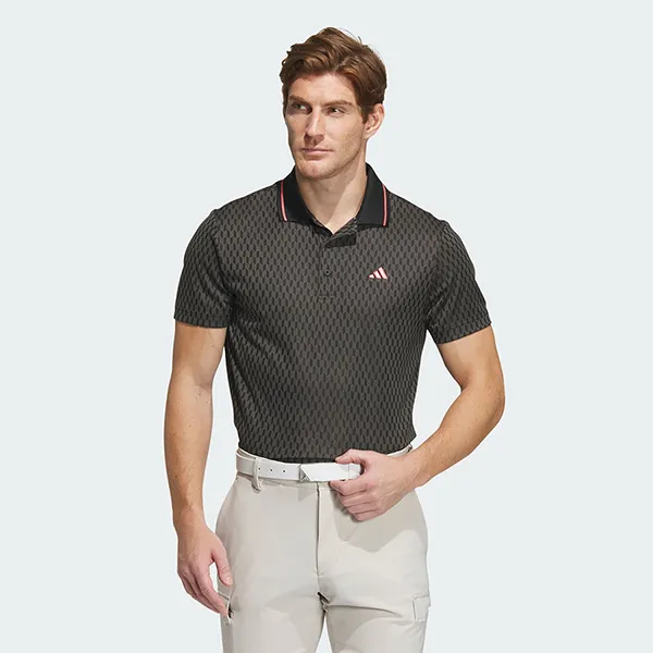 Áo Polo Nam Adidas Men Golf Aeroready Jacquard Short Sleeve Shirt IN6648 Màu Đen Xám Size S (Form Ấu) - Thời trang - Vua Hàng Hiệu