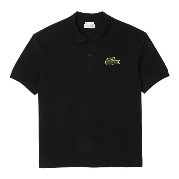 Áo Polo Unisex Lacoste Loose Fit L.12.12 Piqué Polo PH3922 51 031 Màu Đen Size XXS