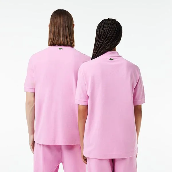 Áo Polo Unisex Lacoste Loose Fit L.12.12 Piqué Polo PH3922 51 IXV Màu Hồng Đậm Size XXS - Thời trang - Vua Hàng Hiệu