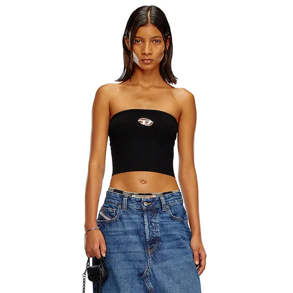 Áo Quây Nữ Diesel M-Clarksvillex Top A130190DLAX9XX Màu Đen Size XS - Thời trang - Vua Hàng Hiệu