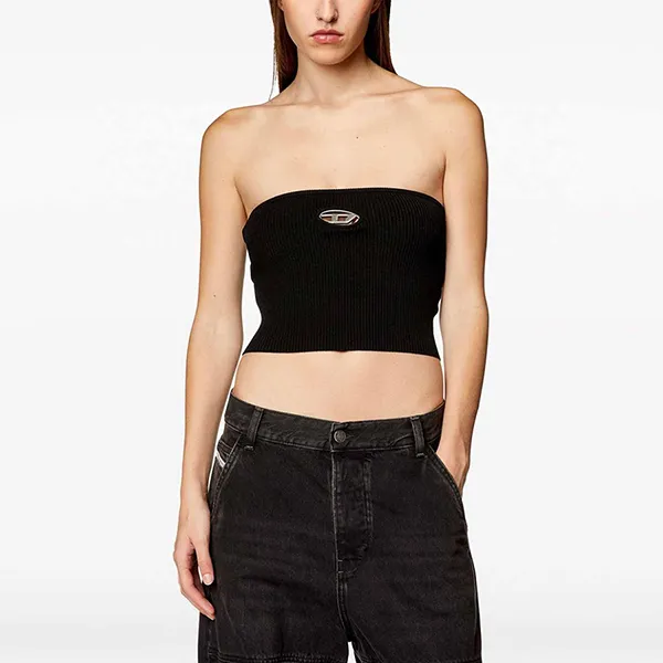 Áo Quây Nữ Diesel M-Clarksvillex Top A130190DLAX9XX Màu Đen Size XS - Thời trang - Vua Hàng Hiệu