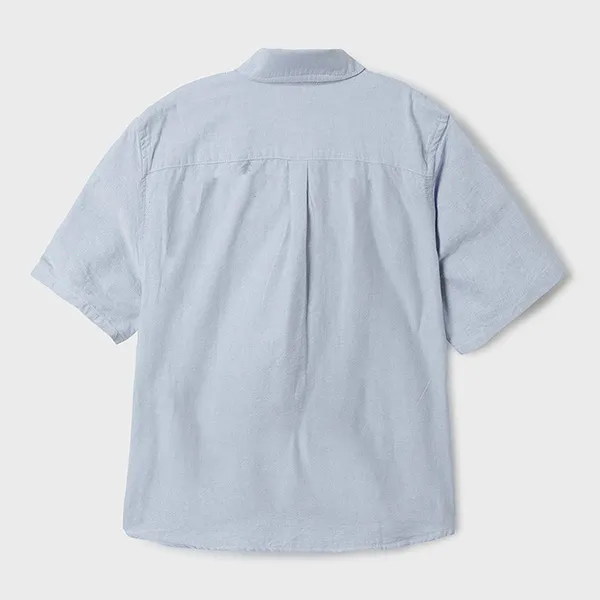 Áo Sơ Mi Cộc Tay WHOAU Steve Oxford WHYWF2501F Màu Xanh Nhạt Size S - Thời trang - Vua Hàng Hiệu