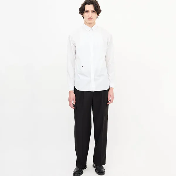 Áo Sơ Mi Nam Dior Shirt With Bee White Màu Trắng Size 40 N-QL - Thời trang - Vua Hàng Hiệu