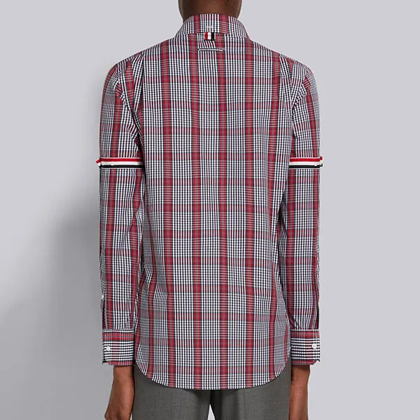 Áo Sơ Mi Nam Thom Browne Long Sleeve Shirt MWL301A Phối Màu Size 1 - Thời trang - Vua Hàng Hiệu