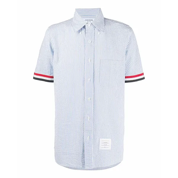 Áo Sơ Mi Nam Thom Browne MWS252A Màu Xanh Nhạt Size 0 - Thời trang - Vua Hàng Hiệu