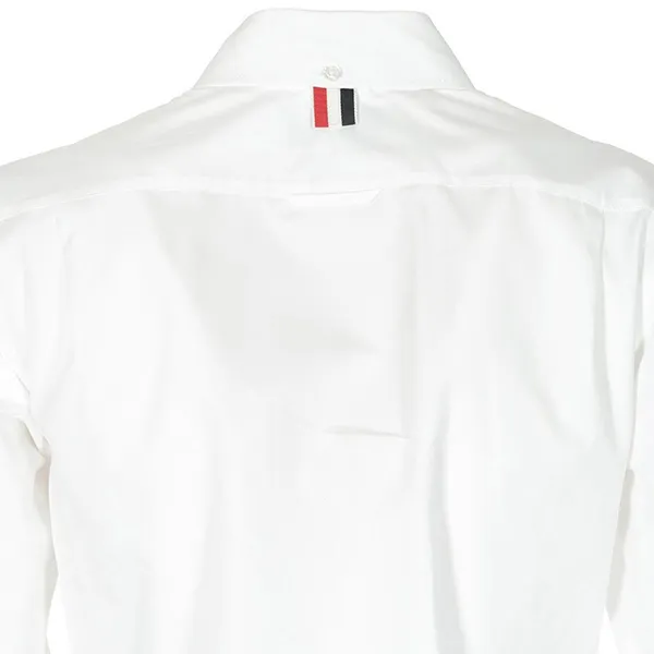 Áo Sơ Mi Nữ Thom Browne Button-Down Shirt In White FLL005E03113100 Màu Trắng Size 38
