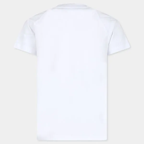Áo Thun Nam Balmain White T-Shirt With Logo BV8P11Z0057 100AG Màu Trắng Size 14 - Thời trang - Vua Hàng Hiệu