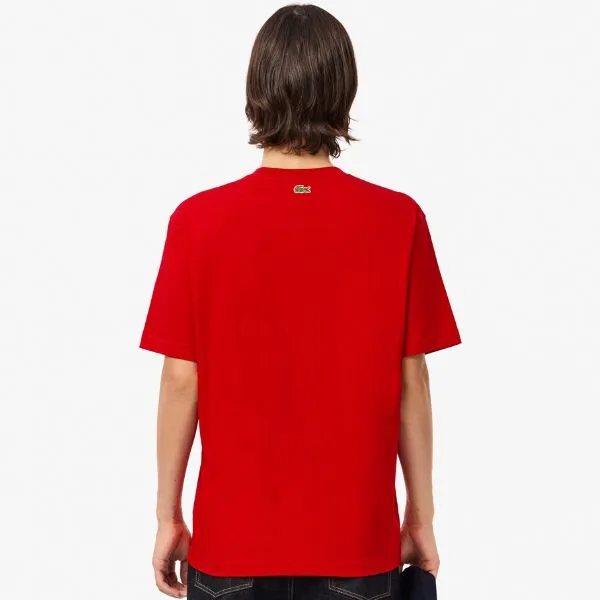 Áo Thun Nam Lacoste Men's Cotton T-Shirt TH6565-51 240 Màu Đỏ Size S