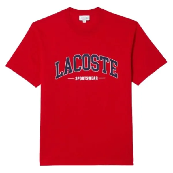 Áo Thun Nam Lacoste Men's Cotton T-Shirt TH6565-51 240 Màu Đỏ Size S