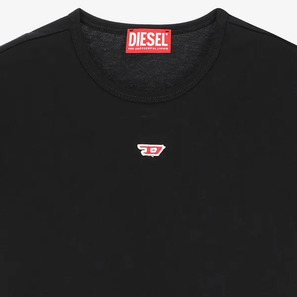 Áo Thun Nữ Diesel A149620GRAI9XX Tshirt Màu Đen Size S - Thời trang - Vua Hàng Hiệu
